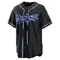 Youth No.76 Alex Freeland Los Angeles Dodgers Black Replica Fashion Out Jersey
